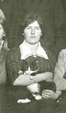 Katt i Hörneå 1918